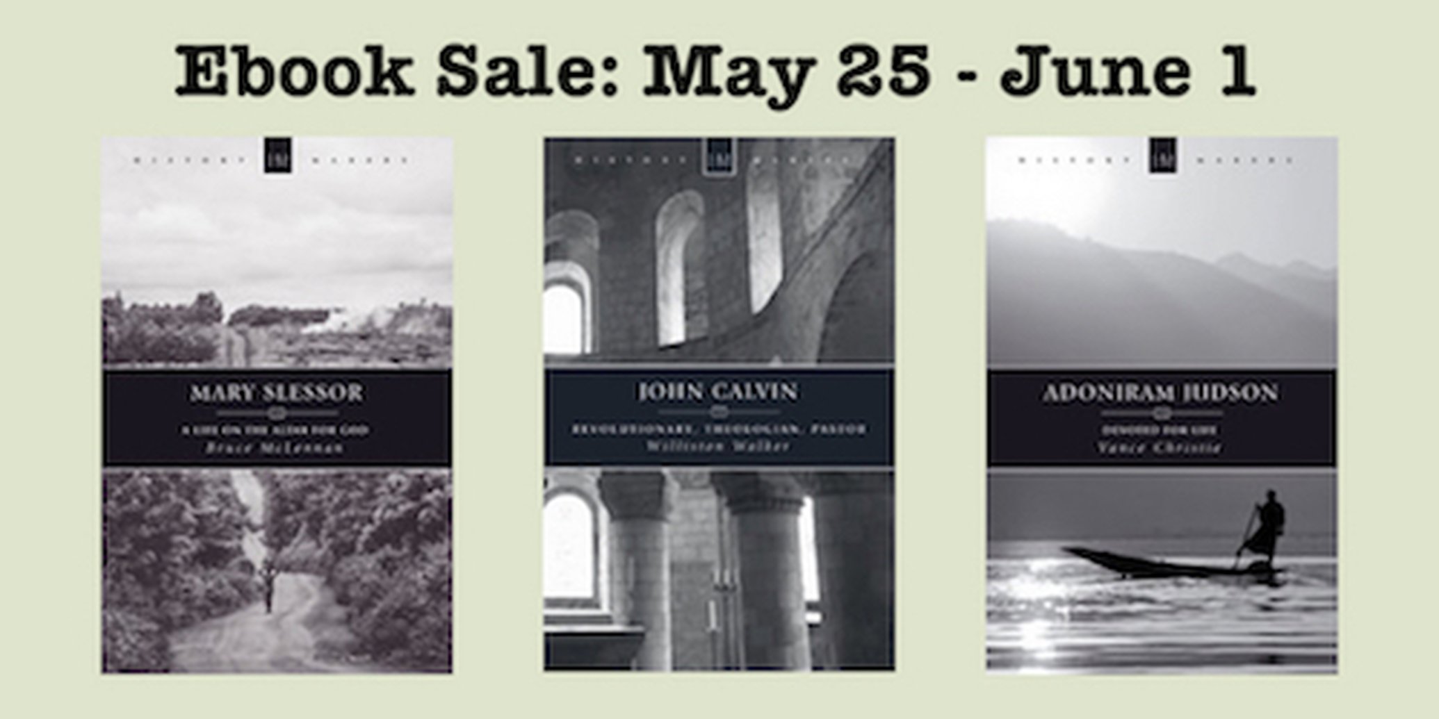 Ebook Sale: May 25 - June 1