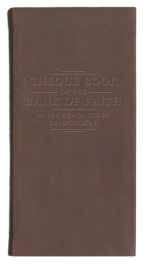 Chequebook of the Bank of Faith – Burgundy