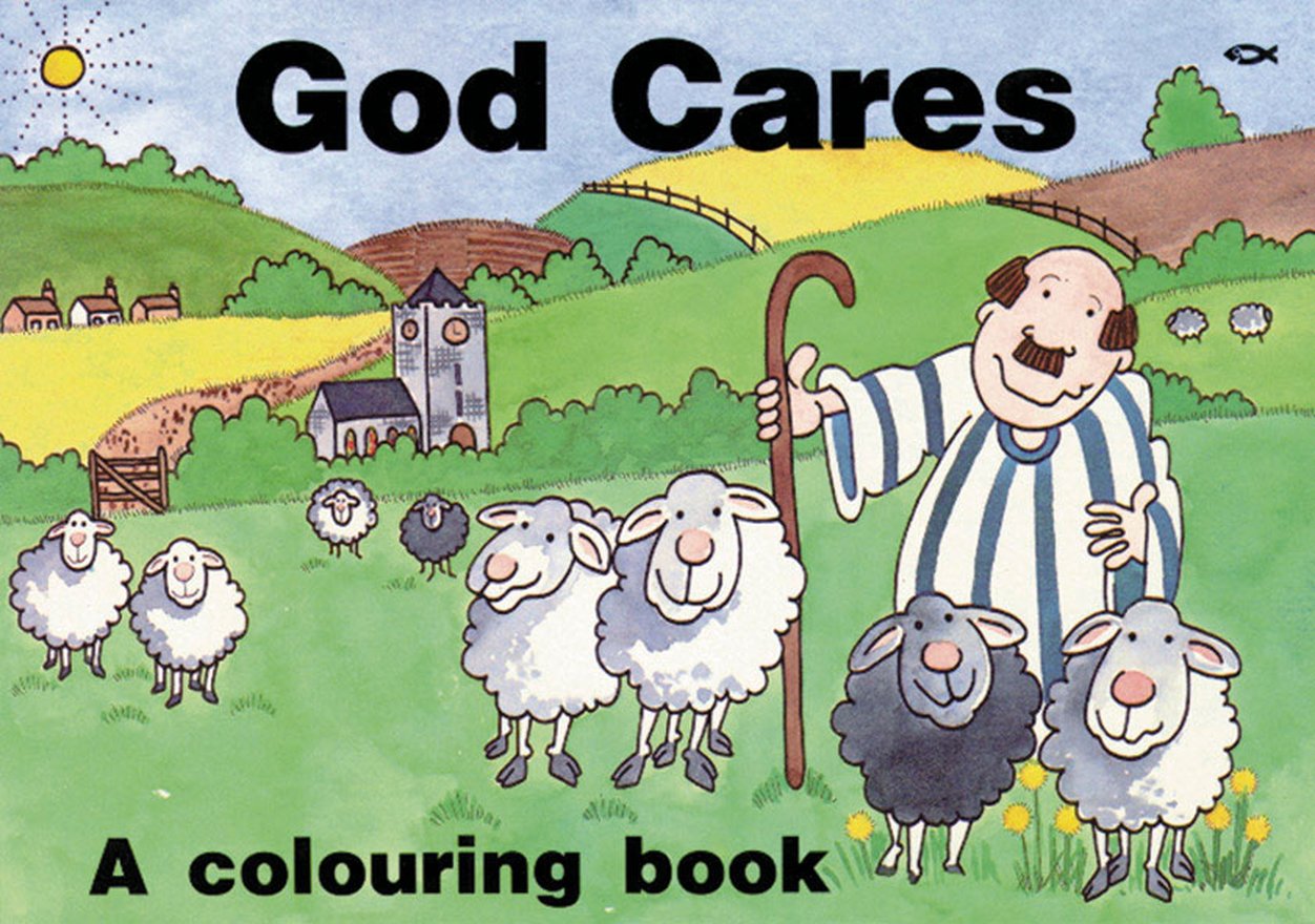 God Cares, A colouring book