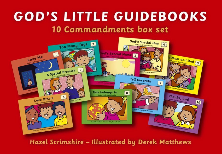 God’s Little Guidebooks – Box Set10 Commandments Box Set